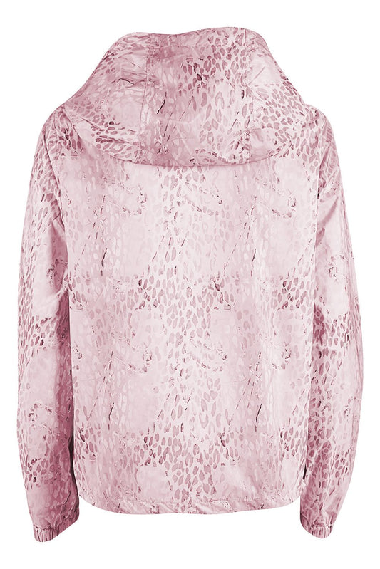 Pink Polyester Women Jacket
