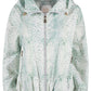 Green Polyester Women Jacket