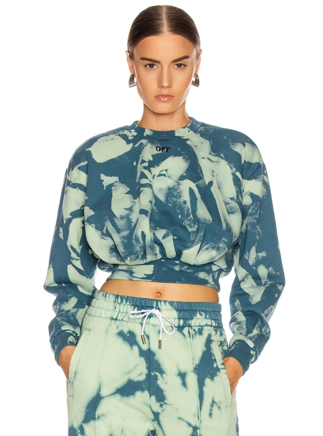 Ethereal Tie-Dye Couture Sweatshirt