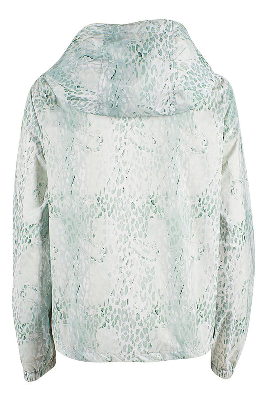 Green Polyester Women Jacket