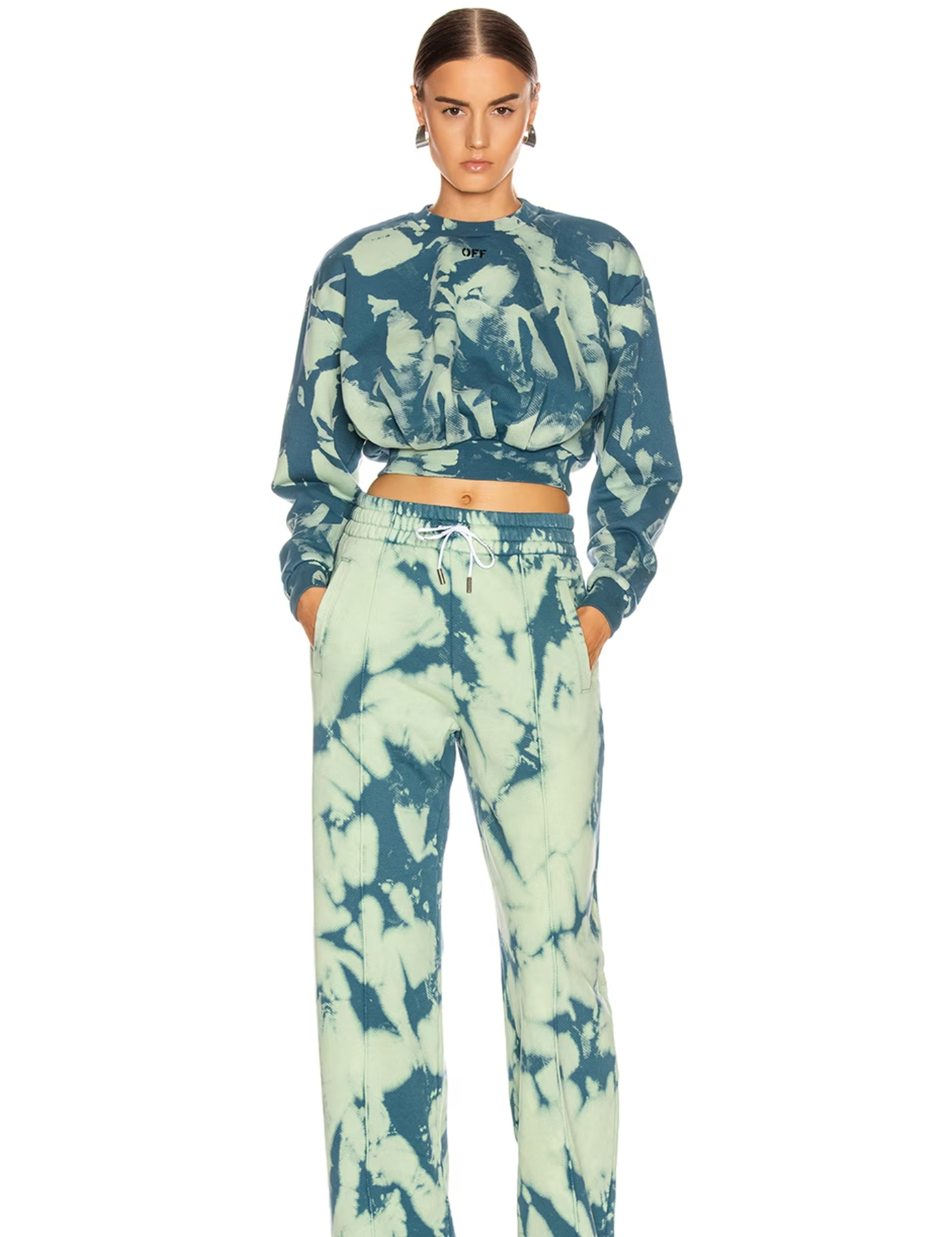 Ethereal Tie-Dye Couture Sweatshirt