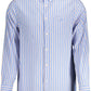 Light Blue Cotton Men Shirt