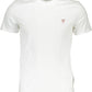 White Cotton Men T-Shirt