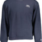 Blue Cotton Men Sweater