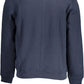 Blue Cotton Men Sweater