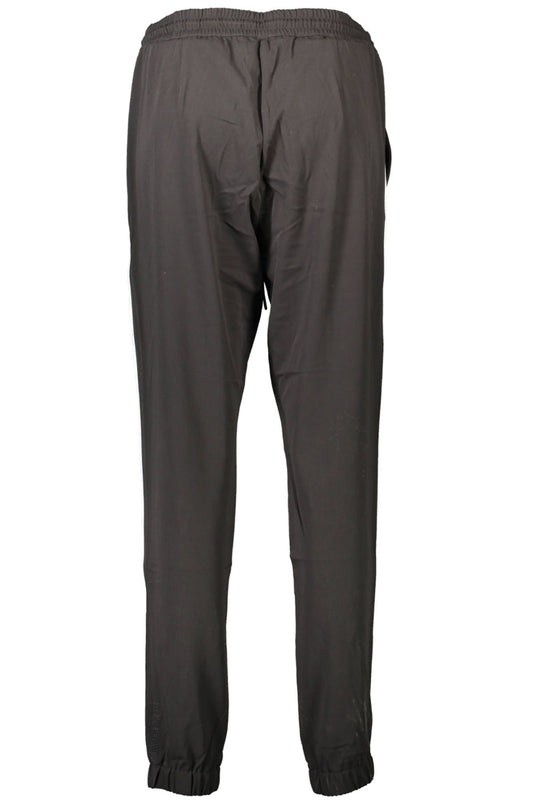 Black Polyester Women Sport Pant