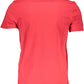 Red Cotton Men T-Shirt