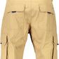Beige Cotton Men Bermuda