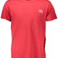 Red Cotton Men T-Shirt
