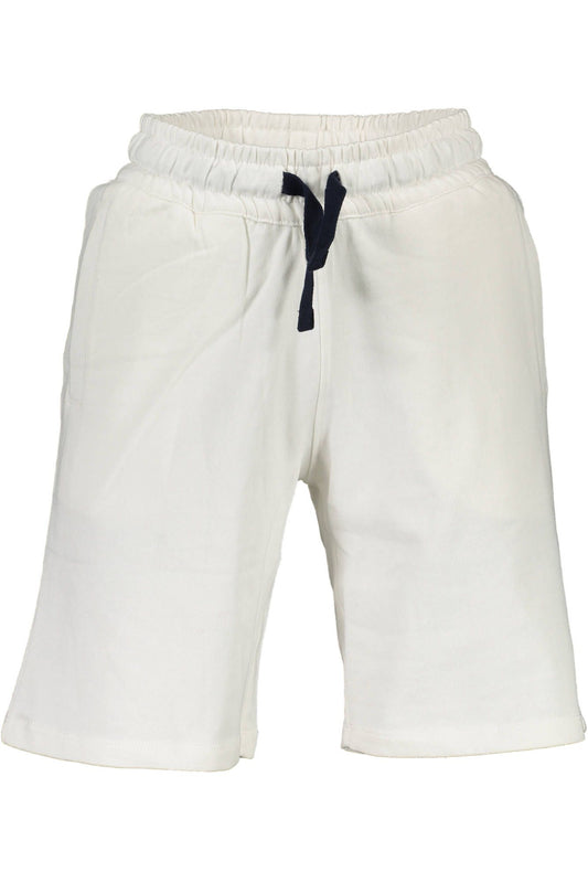 White Cotton Men Short