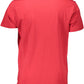 Red Cotton Men T-Shirt