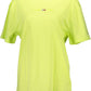 Yellow Cotton Men T-Shirt