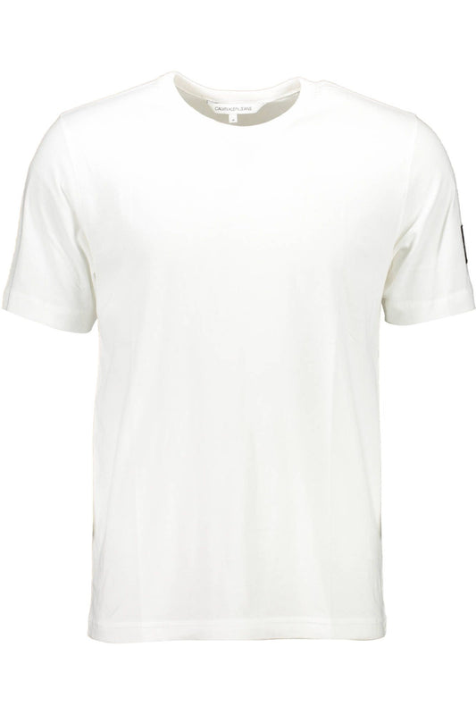 White Organic Cotton Men T-Shirt