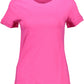 Pink Organic Cotton Women T-Shirt