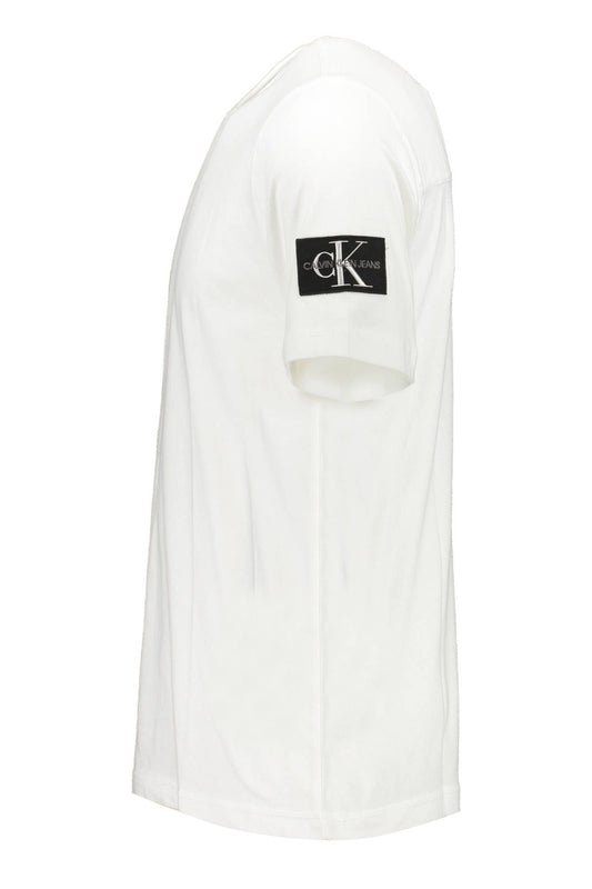 White Organic Cotton Men T-Shirt