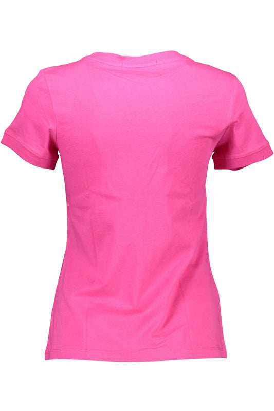 Pink Organic Cotton Women T-Shirt