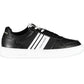 Black Polyester Men Sneaker