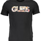 Black Cotton Men T-Shirt