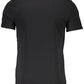 Black Cotton Men T-Shirt