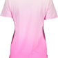 Pink Cotton Women T-Shirt