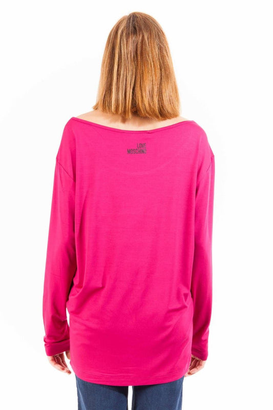 Pink Cotton Women Top