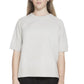 Beige Wool Women Shirt