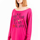 Pink Cotton Women Top