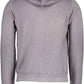 Gray Wool Men Cardigan