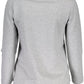 Gray Elastane Women Sweater