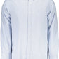 Light Blue Cotton Men Shirt