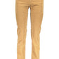 Brown Cotton Women Pants