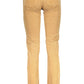 Brown Cotton Women Pants
