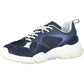 Blue Fabric Men Sneaker
