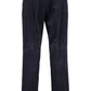 Blue Cotton Men Trouser