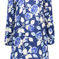 Blue Viscose Women Dress