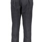 Black Cotton Women Trouser