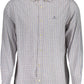 White Cotton Men Shirt