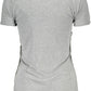Gray Cotton Women T-Shirt