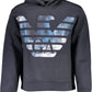 Black Polyester Men Hoodie