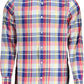 Red Cotton Men Shirt