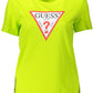 Green Cotton Women T-Shirt