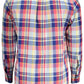 Red Cotton Men Shirt