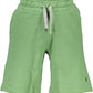 Green Cotton Men Short