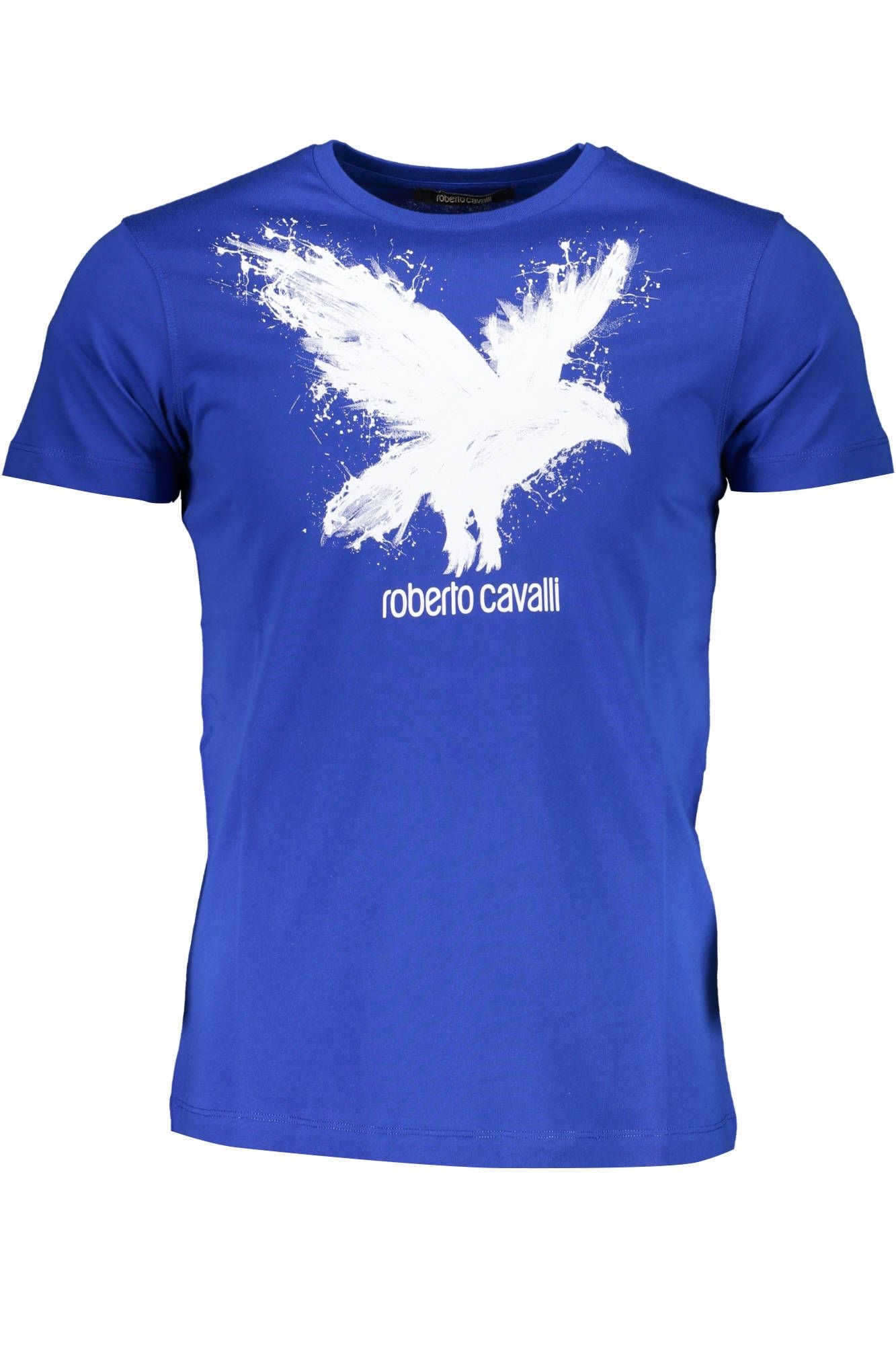 Blue Cotton Men TShirt