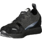Black Polyester Women Sneaker