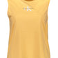 Orange Cotton Women Tank Top