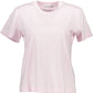 Pink Cotton Women T-Shirt