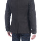 "Gray Cotton Men Jacket"