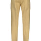 Beige Cotton Men Pant