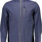 Blue Cotton Men Jacket